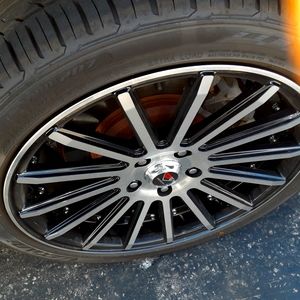 18 inch racing rims with tires